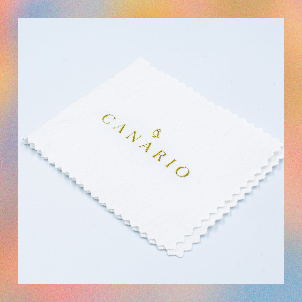 Broquel Doble Estrella (1pz o par) | Oro 10k | Canario Shop