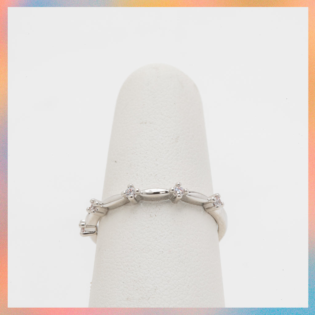 Anillo Zirconias | Ajustable