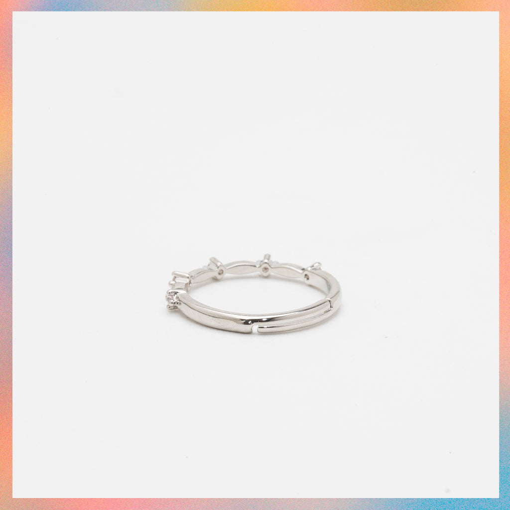 Anillo Zirconias | Ajustable