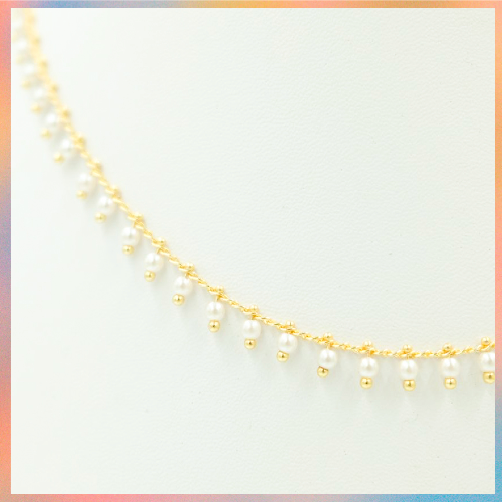 Collar Perlas Colgantes