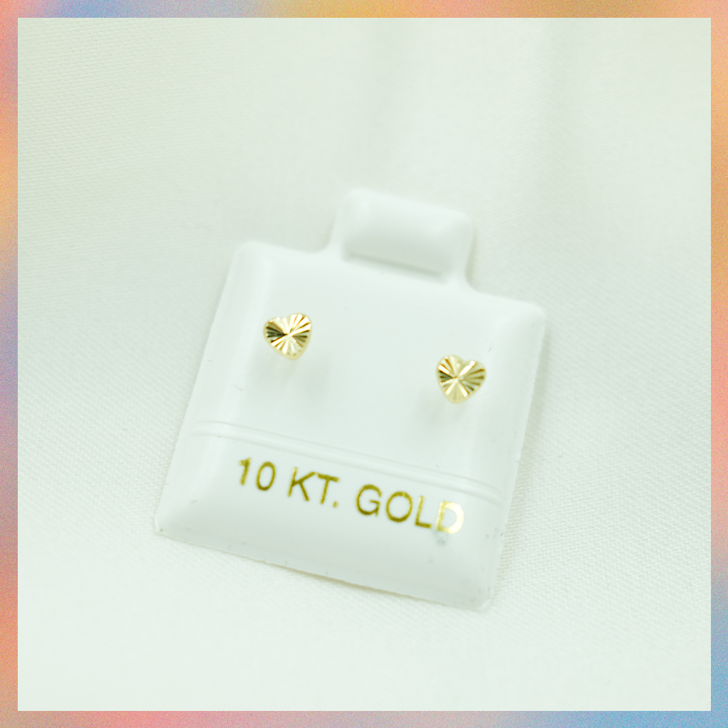 Broquel Corazón Diamantada Mini