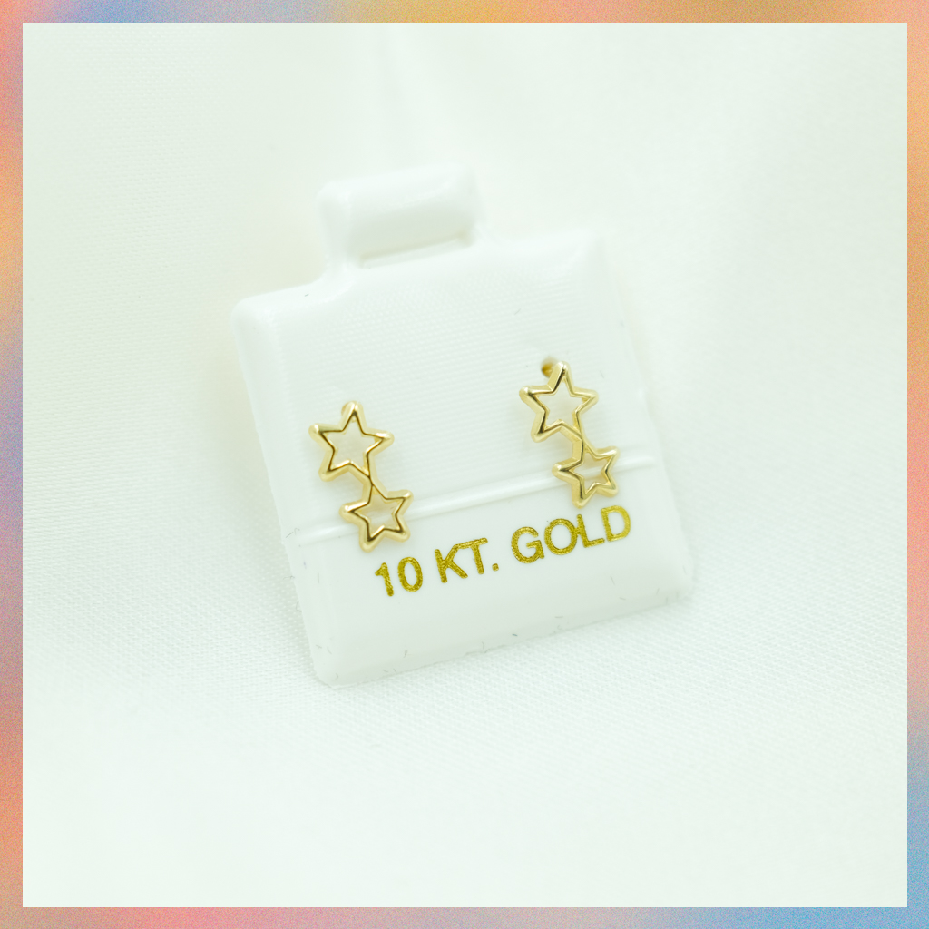 Broquel Doble Estrella Silueta