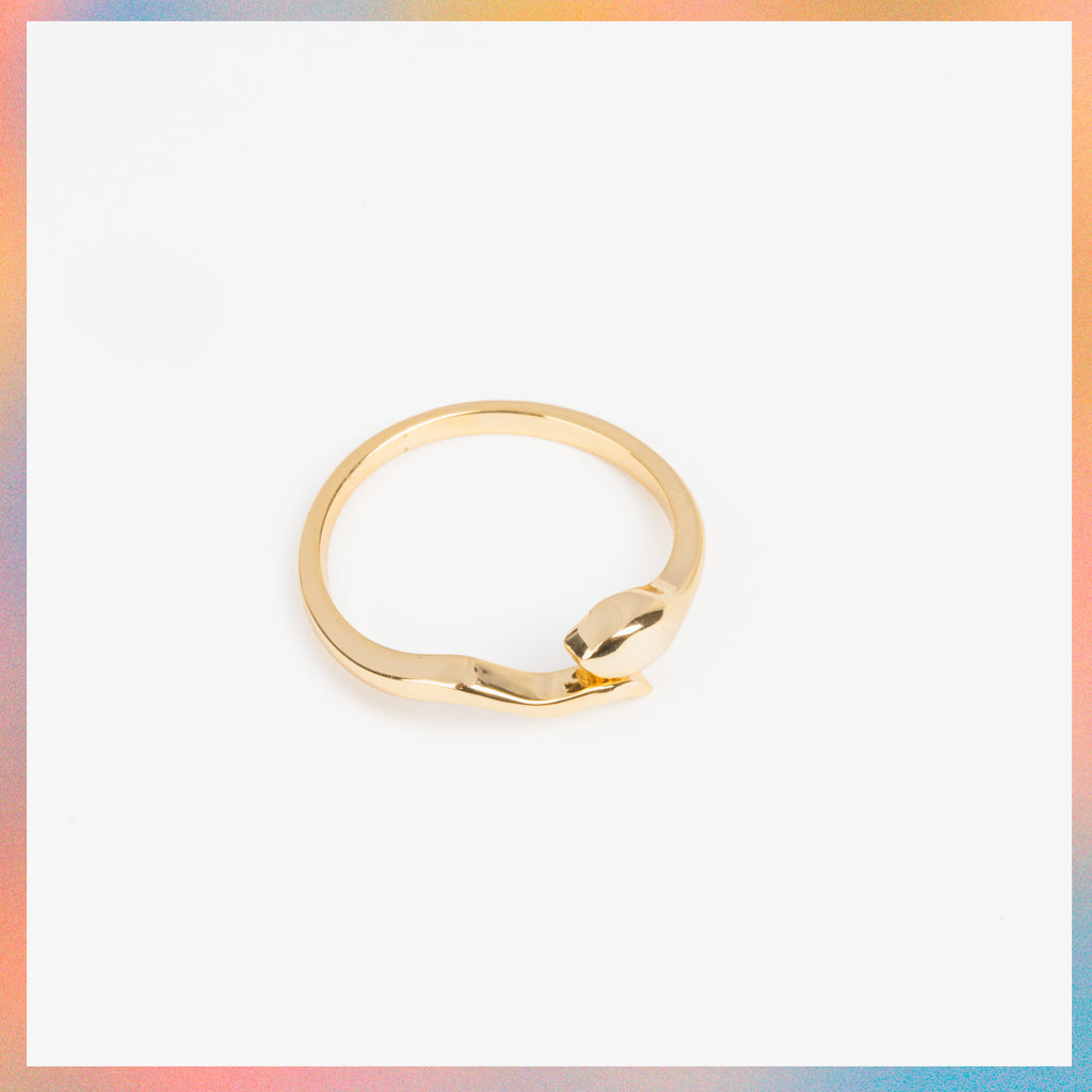 Anillo Serpiente Lisa | Ajustable