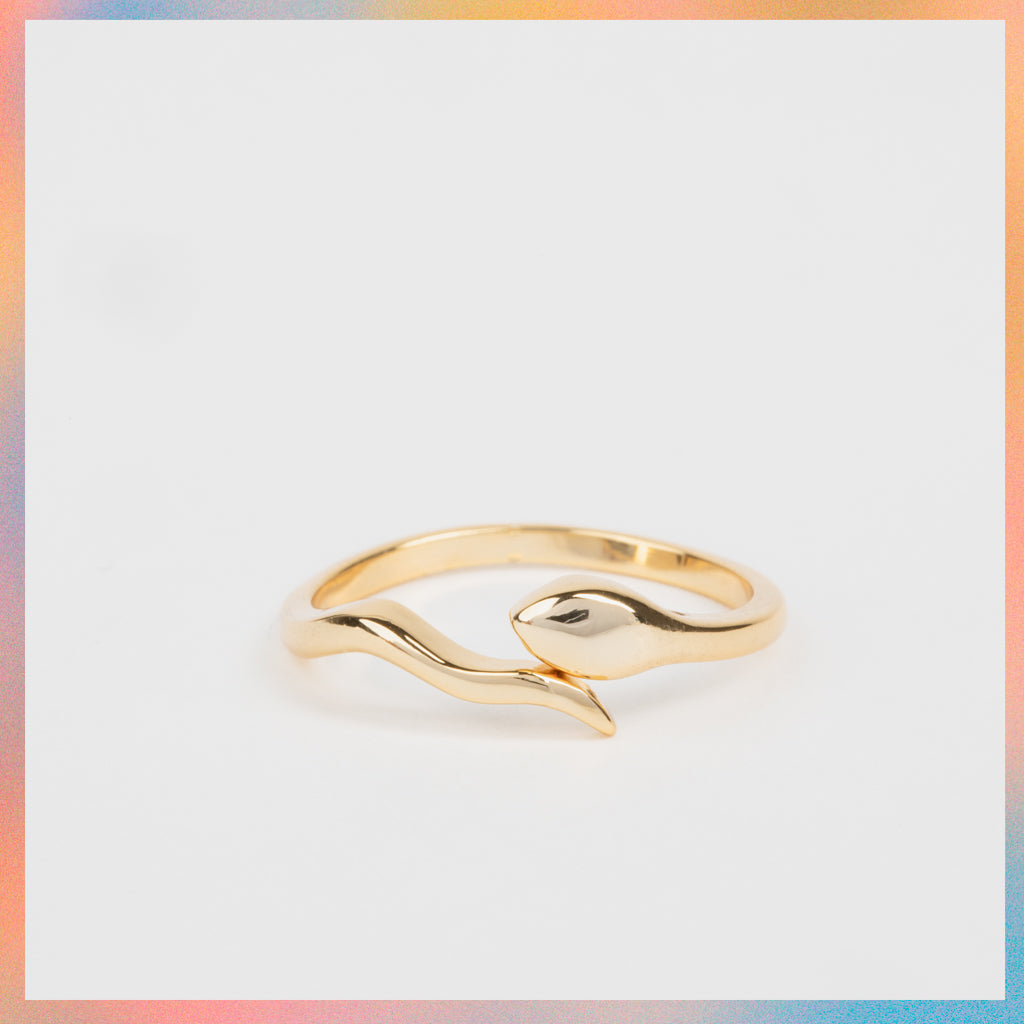 Anillo Serpiente Lisa | Ajustable