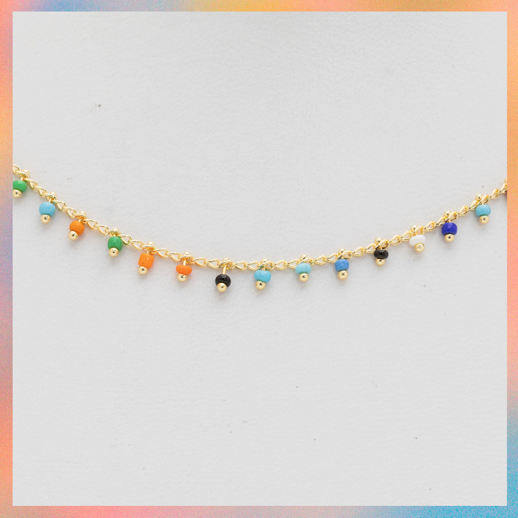 Choker Chaquira Colores